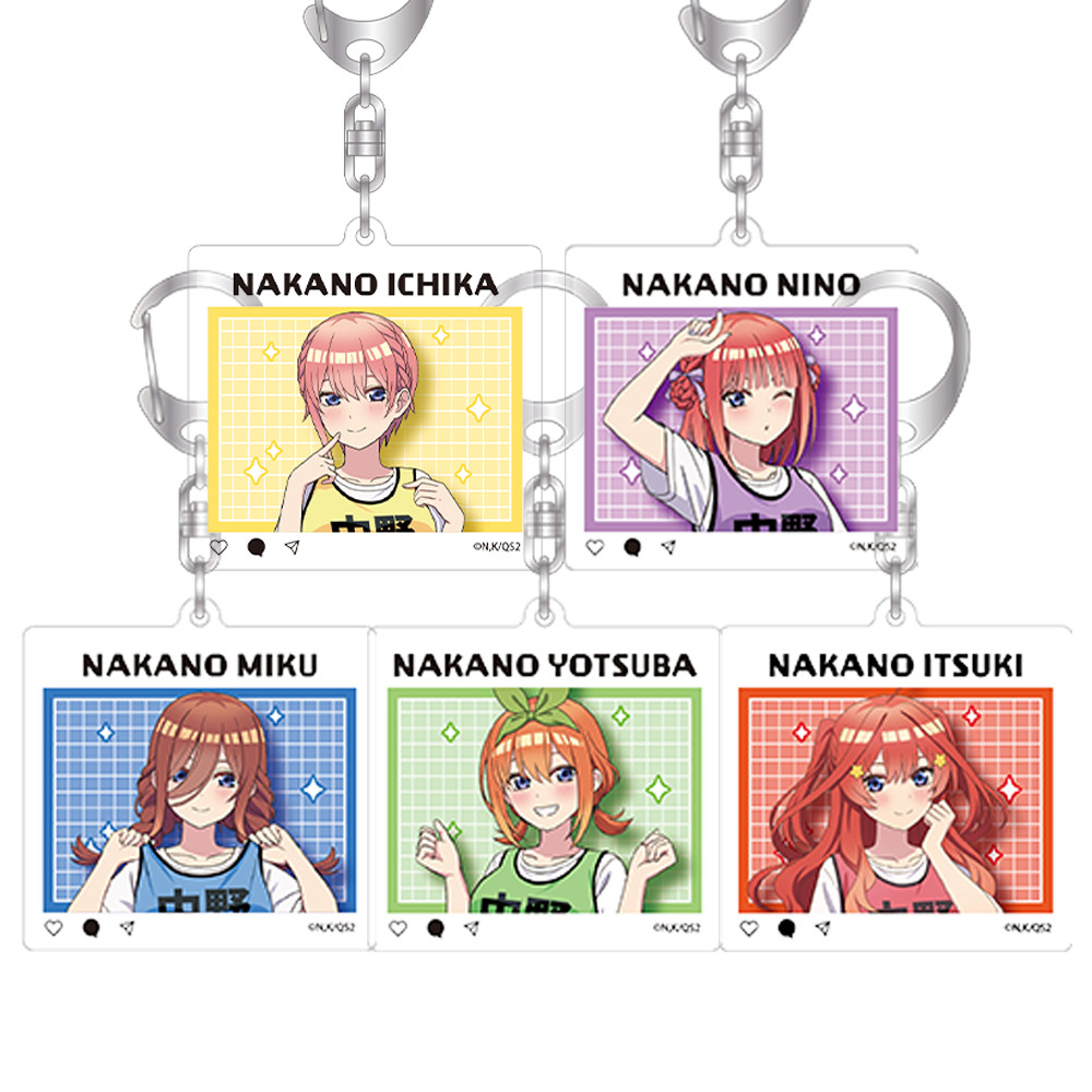 The Quintessential Quintuplets Nakano Ichika Nakano Nino Nakano Miku Nakano Yotsuba Nakano Itsuki Ac