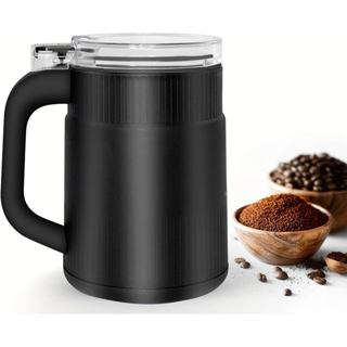 Máy Xay Cà Phê Và Gia Vị Điện Hoạt Động Bằng Một Cảm Ứng, Tiếng Ồn Thấp, Nắp Trong, Máy Xay Khô Điện Cho Cà Phê Đậu Và Thảo Dược