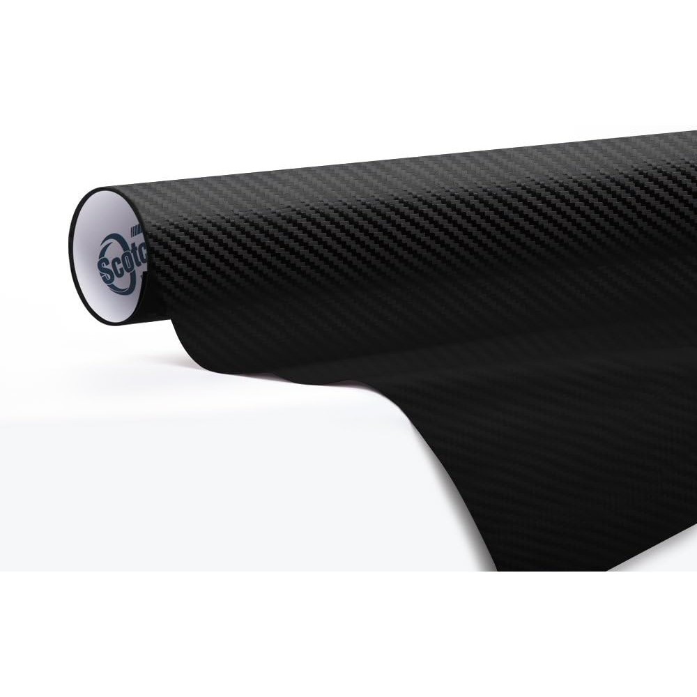 Cuộn phim bọc xe Vinyl sợi Carbon đen 3M Scotchprint Series 1080 - 3M1080-1ft x 1ft (sq / ft) (12in 