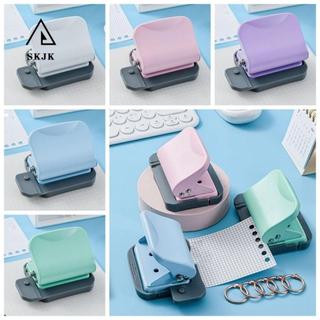 Dụng cụ đục lỗ giấy Skjk 6 lỗ tuỳ chọn 5 màu A4 B5 A5 tự làm thủ công