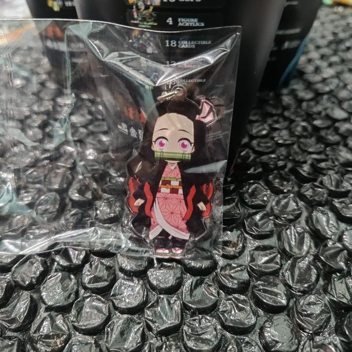 Terlaris Keychain Satuan atau Lengkap 1 Set Demon Slayer x Family Mart Gantungan Kunci Akrilik demon