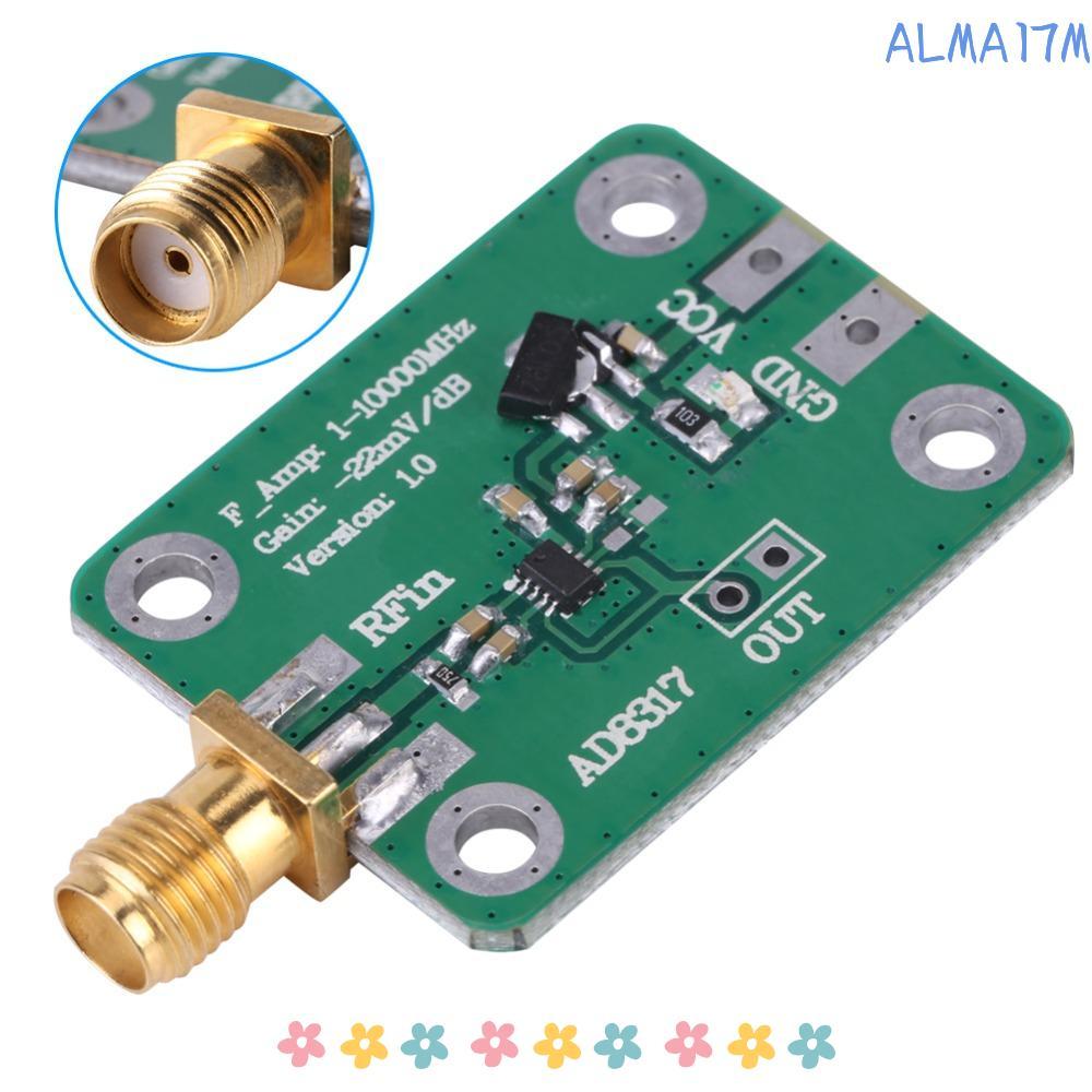 ALMA1 AD8317 Máy dò logic Phát hiện nguồn tín hiệu nguồn, 1M-10000 MHz -55dBm đến 0dBm Đồng hồ đo cô