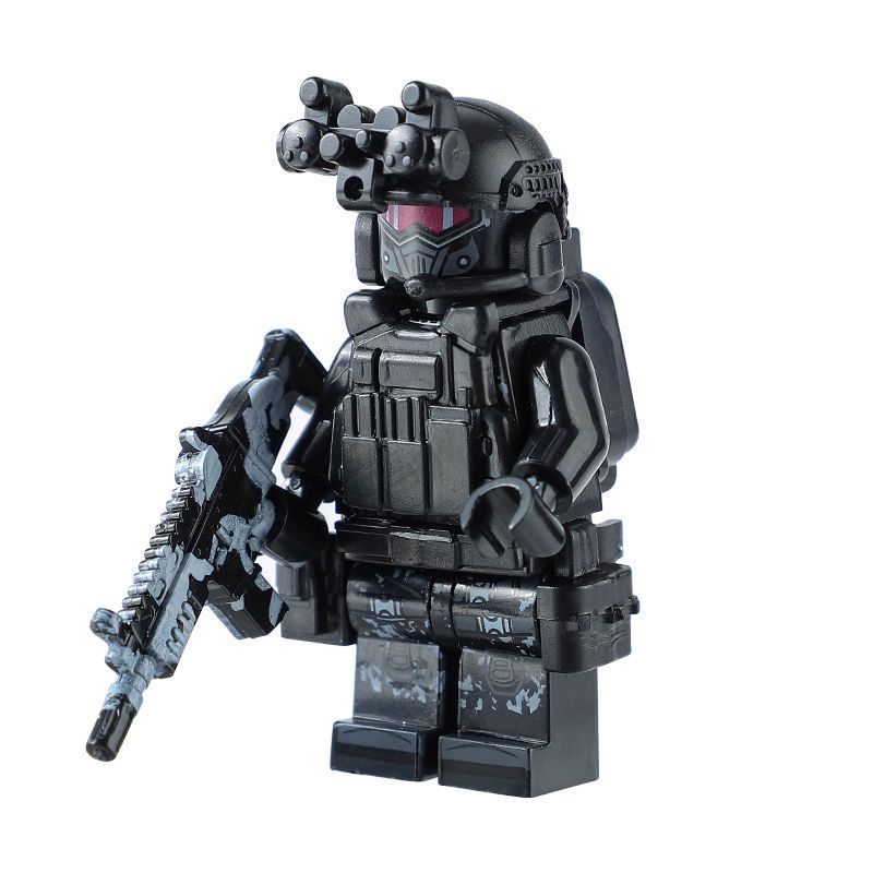 2026 Sản Phẩm Mới Tương Thích Lego Quân Sự Lực Lượng Đặc Biệt SWAT Khối Xây Dựng Minifigures Búp Bê 