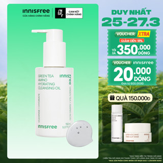Dầu tẩy trang innisfree Green Tea Amino Cleansing Oil 150ml