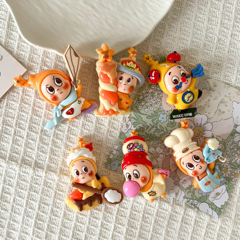 Starman Fridge Magnets Creative Home Decorations Magnetic Stickers Cute Cartoon 3D Refrigerator Magn