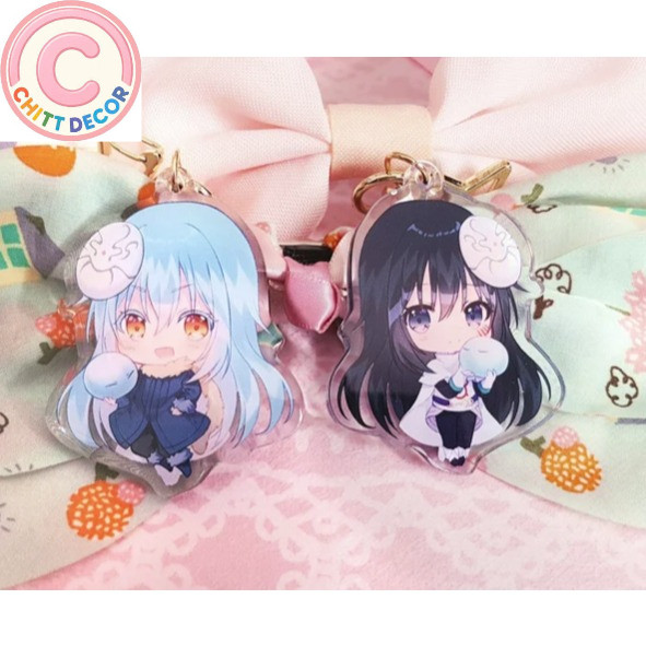 Genshin Impact Acrylic Keychain - Keqing, Yelan, Ayaka