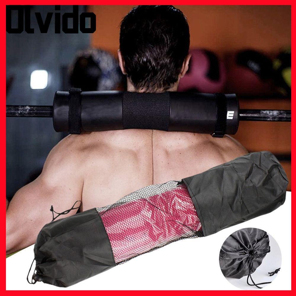 Túi đeo vai OLVIDO, Lunges hông Lực đẩy cổ vai Túi đệm tạ, Túi lưu trữ Phụ kiện nâng tạ Tập vai Túi