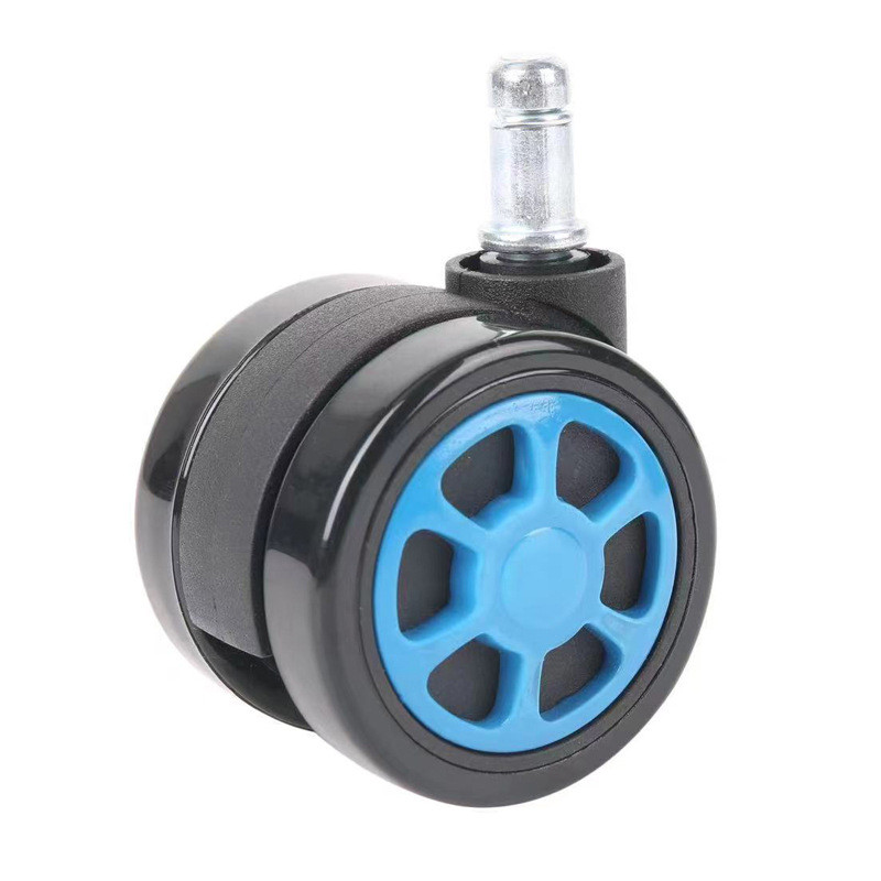 Chất Lượng Cao Ghế Xoay Caster Light Caster Hot Wheels Ghế Chơi Game Ghế Xoay Im Lặng Bánh Xe Cắm Cầ
