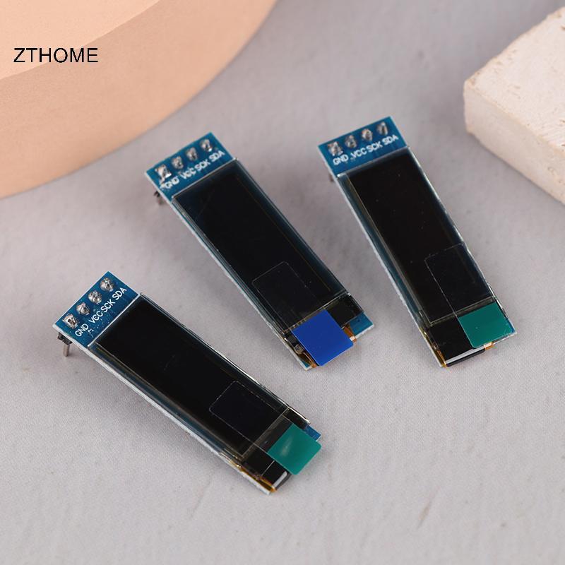 ZTHOME 1 Mô-đun hiển thị OLED 0,91 Inch Trắng / xanh OLED 128X32 Màn hình LED LCD SSD1306 12832 0,91