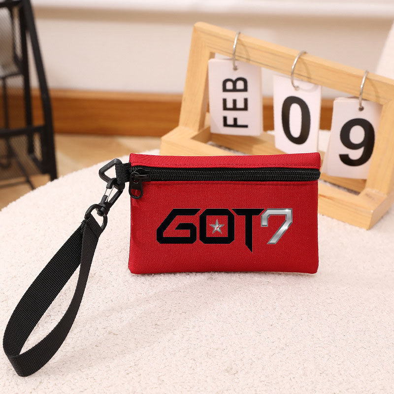 Ví GOT7 Hàn Quốc Ví đựng tiền xu cổ tay