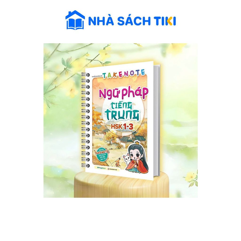 Sách Takenote Ngữ Pháp Tiếng Trung HSK 1-6 - Megabook