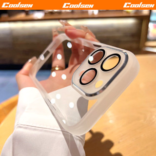 Ốp lưng iPhone silicone dẻo, chống sốc, kèm kính bảo vệ camera cho iPhone 17 air 16 15 14 13 12 11 Pro Max X XS XSMAX