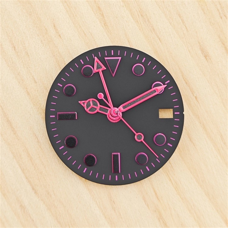 NH34 Dial SUB Water Ghost Surface GMT Diving Watch Case Indicator NH35 Phụ kiện đồng hồ cơ 28,5mm