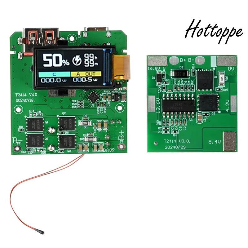 Bo mạch chủ sạc nhanh 100W có màn hình màu TFT cho pin Lithium Ternary PD QC Mô-đun sạc nhanh hottop