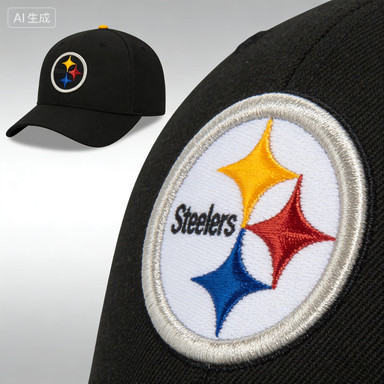 Mũ snapback đen Pittsburgh Steelers mới ERA 9FIFTY, điều chỉnh được, thời trang.