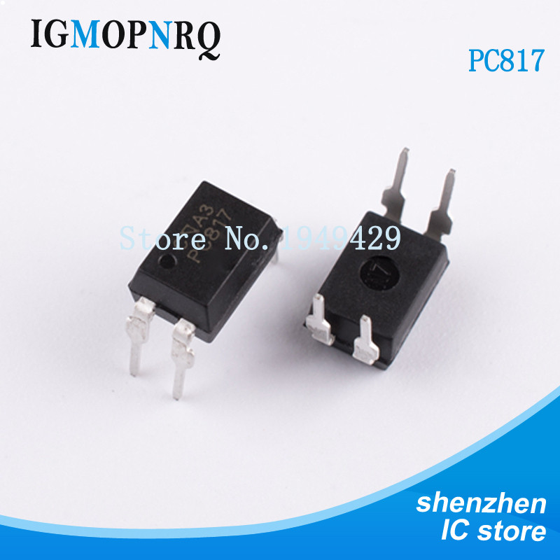 100 CÁI PC817 PC817C PC817B EL817 817 DIP-4 Bộ ghép quang MỚI