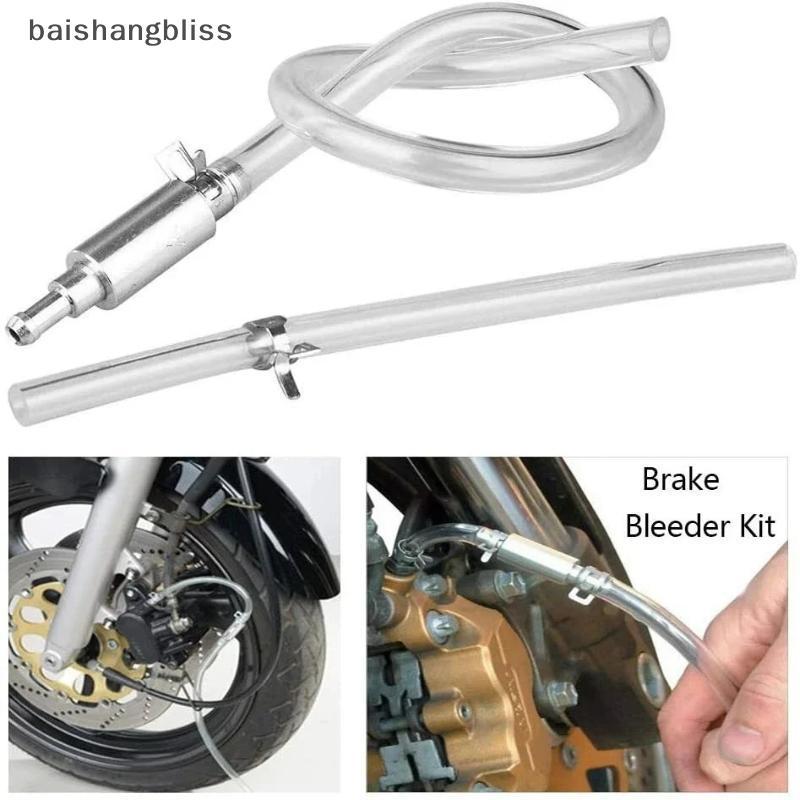 Baishangbliss Bộ Chảy Máu Phanh Xe Máy Hướng Dẫn Sử Dụng Bơm Hút Chất Lỏng Chính Xác OneWay Che Van 