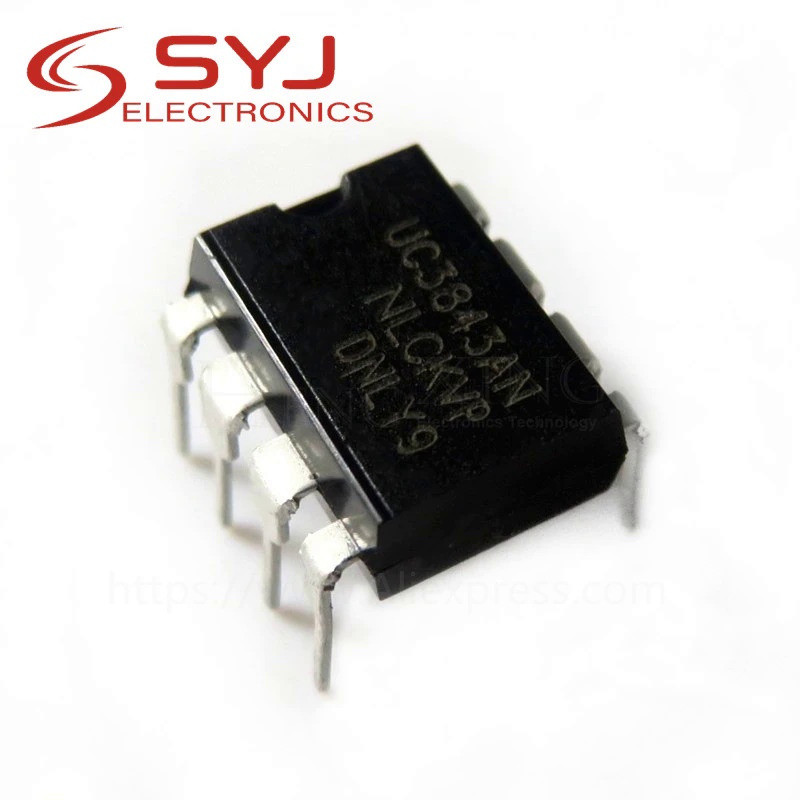 10 Cái / lốc UC3843AN UC3843BN UC3843B UC3843 3843 DIP-8 Còn Hàng