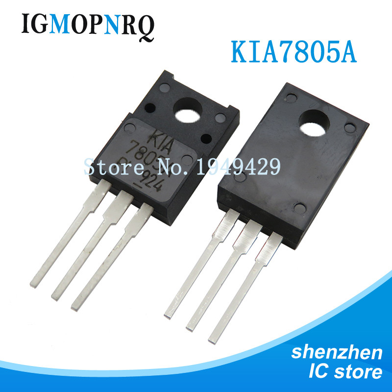 10 Miếng KIA7805API-U / P F KIA7805API KIA7805A 7805API 7805A TO220F