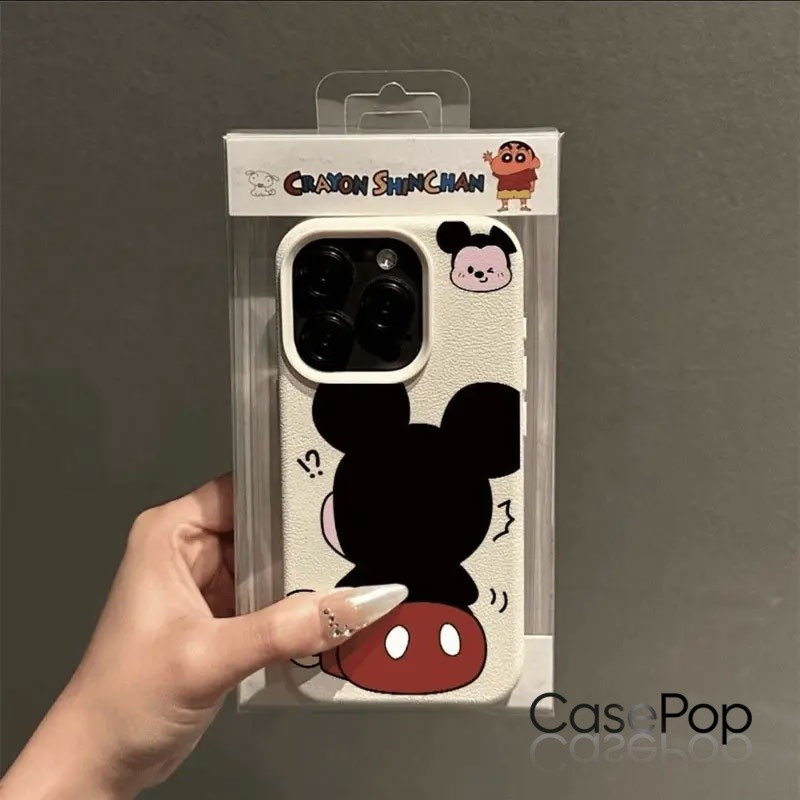Ốp Mickey Mouse Mềm Dẻo Cho iPhone 11-16 Pro Max