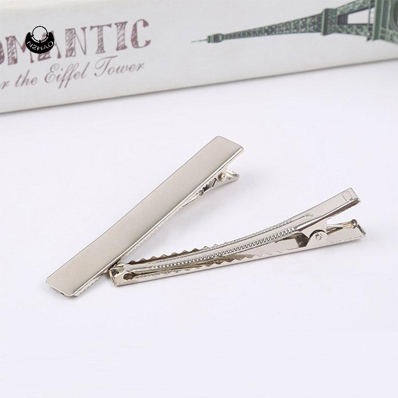 N2HAO 50 Chiếc Kẹp Tóc Cá Sấu Kim Loại