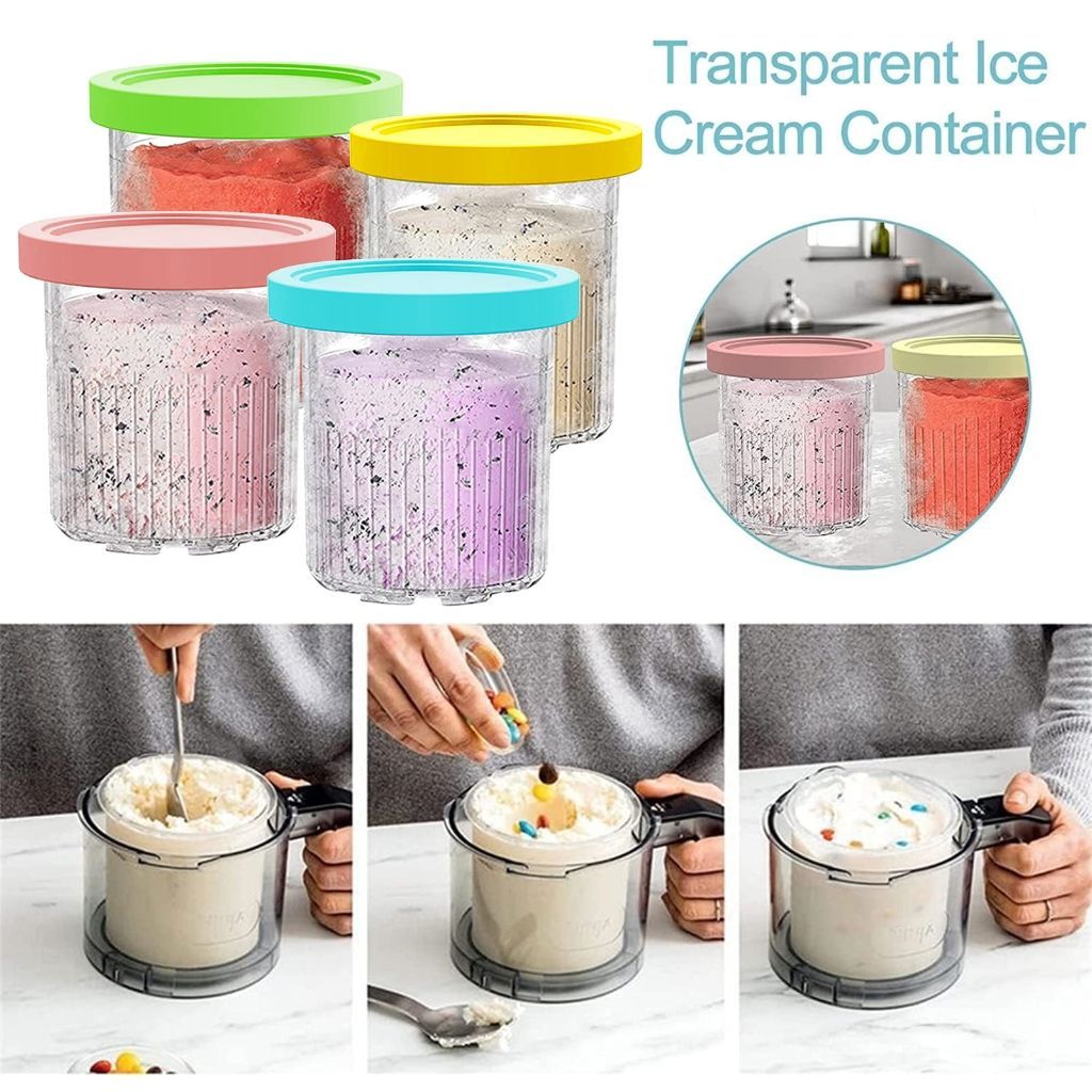 Cốc kem 4 gói cho dòng Ninja Creami NC500 NC501