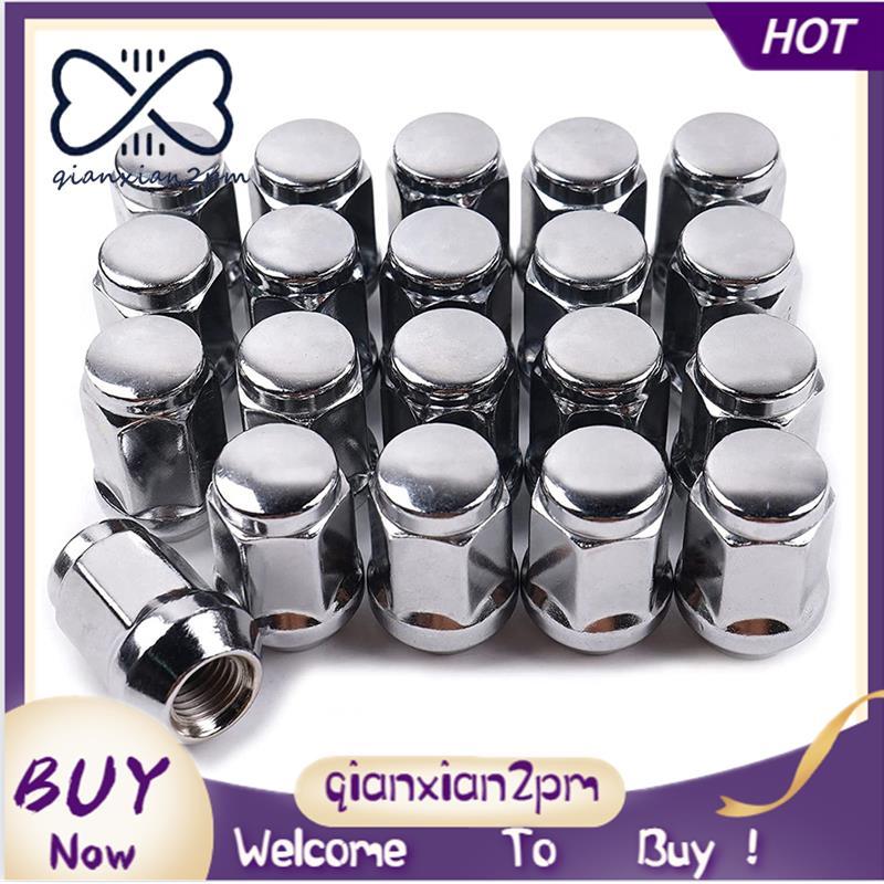 20 Chiếc 14X1.5 Lug Nuts - 19mm Lug 1.38 inch Cao 3 / 4 inch Hex Chrome Lug Nuts, cho 1999-2021 1500