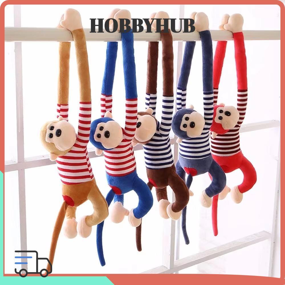 Búp bê động vật lông tơ HOBBYHUB Long Arm Monkey Kids