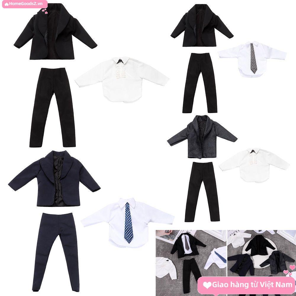 [Giao hàng từ Việt Nam] HOMEGOODSZ 11 Bộ Quần áo búp bê nam 1 / 6, 6 kiểu dáng đẹp trai thường ngày 
