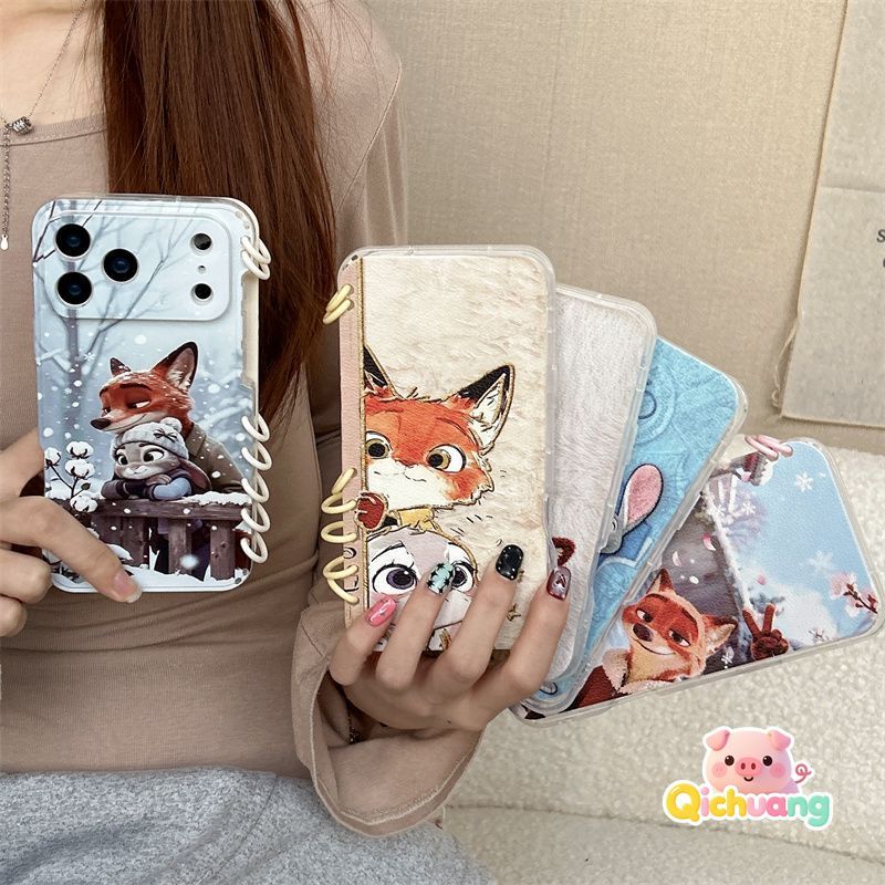 Ốp điện thoại Zootopia Thỏ & Cáo Cho Samsung Galaxy A16 A36 A56 A06 A05s F05 M05 S24 S23 S22 S21 S20