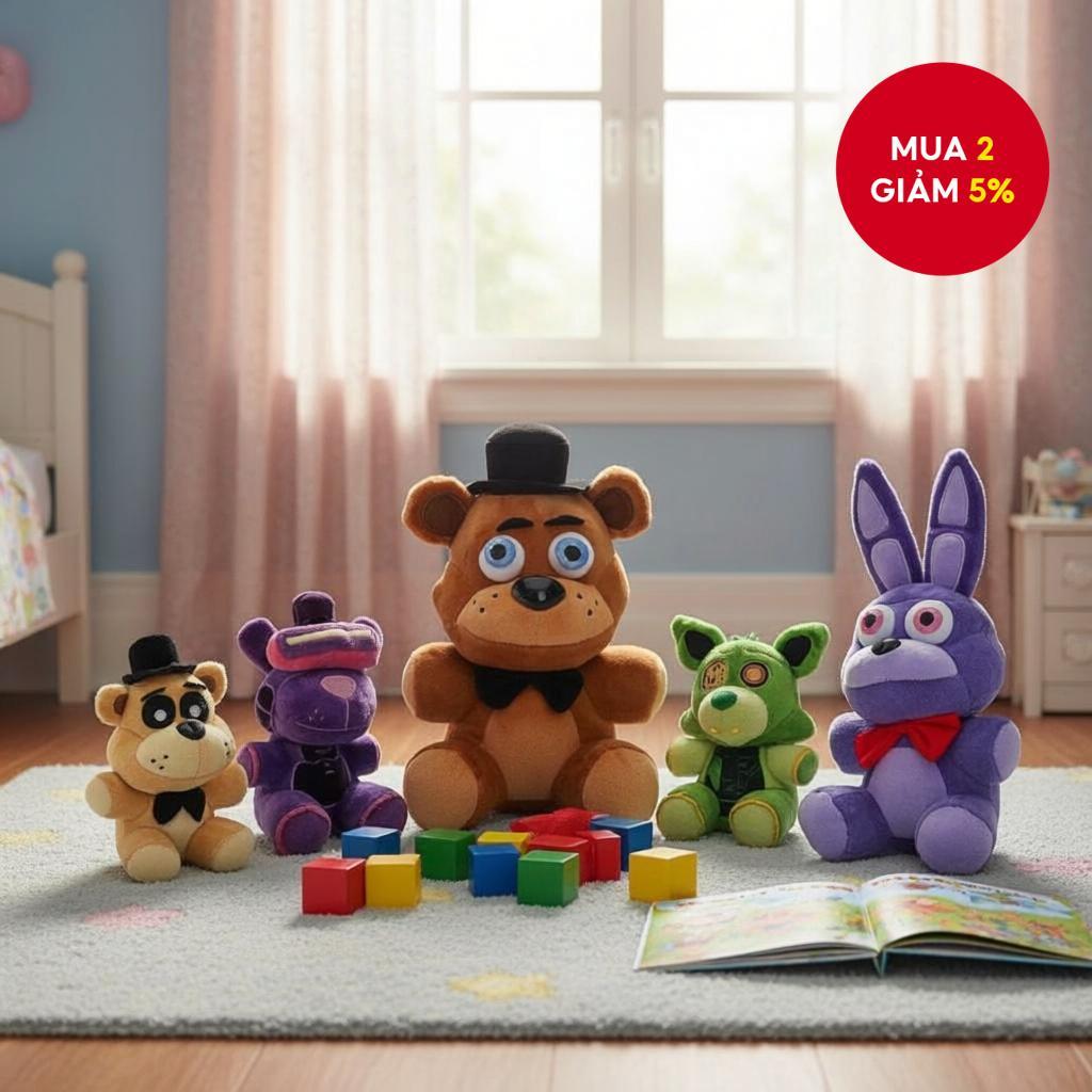 Mới 22-25 CM Đồ chơi nhồi bông Five Nights at Freddy's hình gấu thỏ làm quà sinh nhật Giáng sinh cho