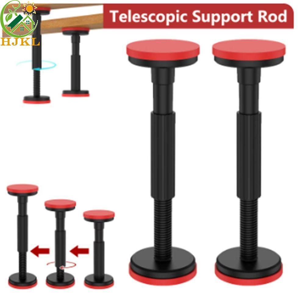 HJKL 2 Cái / bộ Giá Đỡ Nâng Tủ, Thanh Hỗ Trợ Bằng Kính Thiên Văn Có Thể Điều Chỉnh Lỗ Đơn / Đôi, 18-