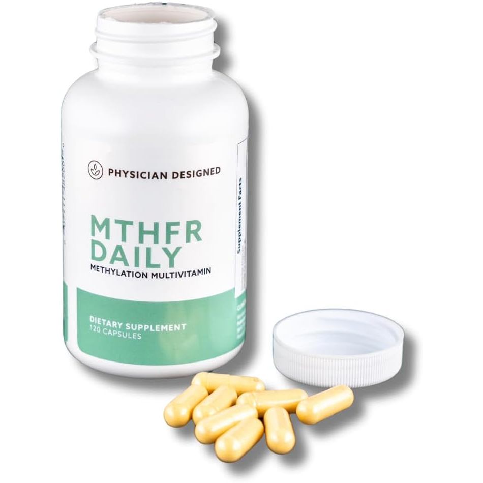 Bác sĩ được thiết kế MTHFR Vitamin tổng hợp hàng ngày | Vitamin tổng hợp Methyl hóa cho nam và nữ | 