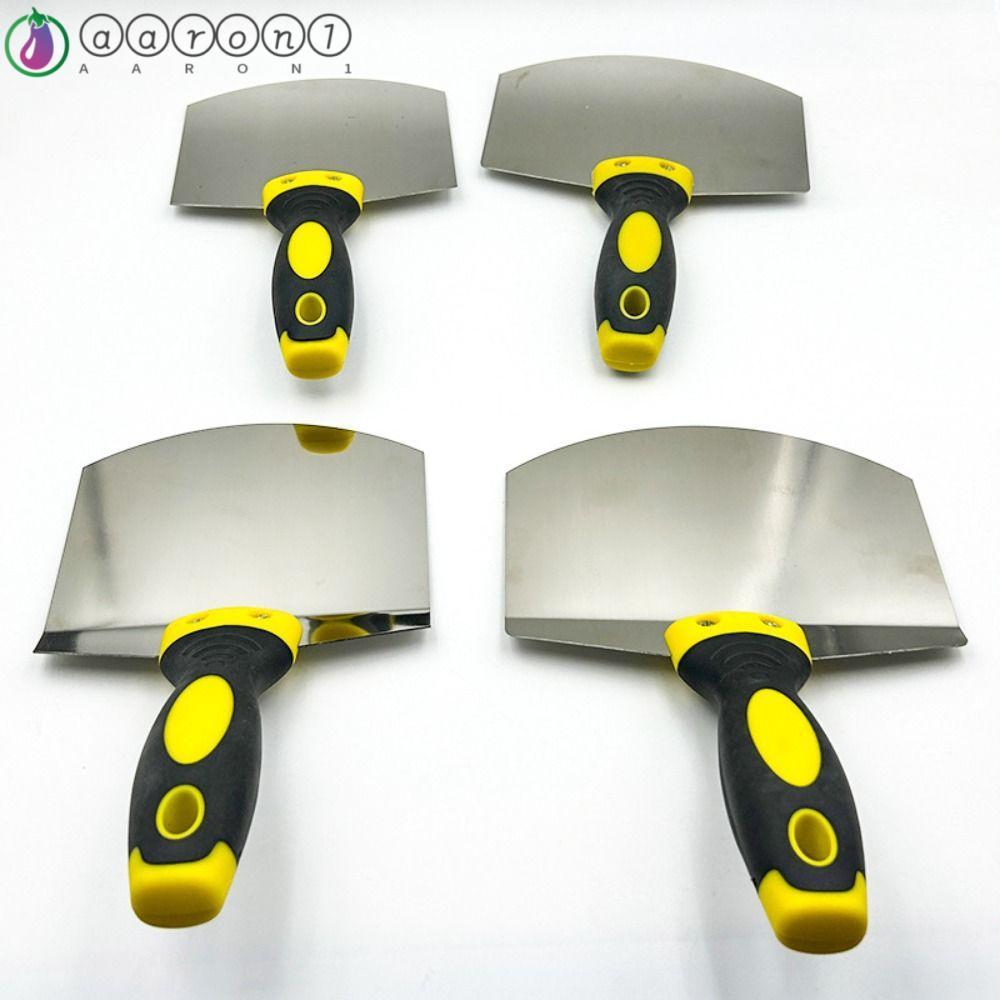 AARON1 Xẻng Tro, Xẻng Putty Arc Chống Ăn Mòn, Thìa Sơn Inox Bền Đẹp Nạp Thức Ăn Cạp Nhà