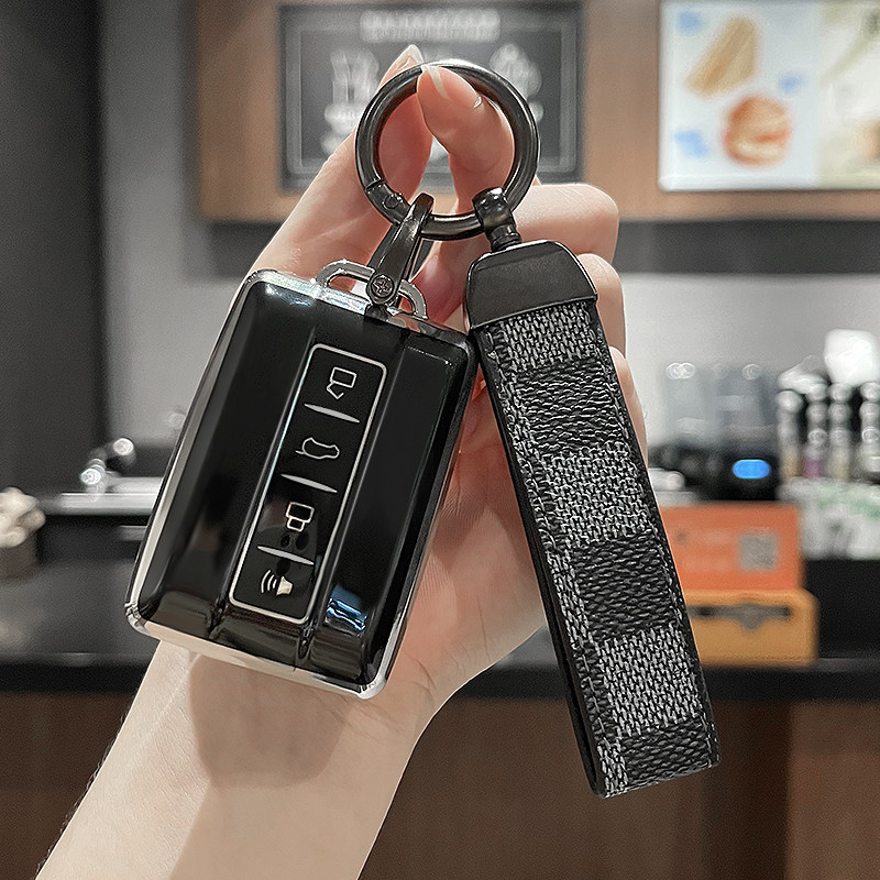 Chất liệu tpu TANK vỏ chìa khóa xe ô tô cho Tank 500 Tank 300 diesel Tank 400 móc khóa xe gấu dễ thư