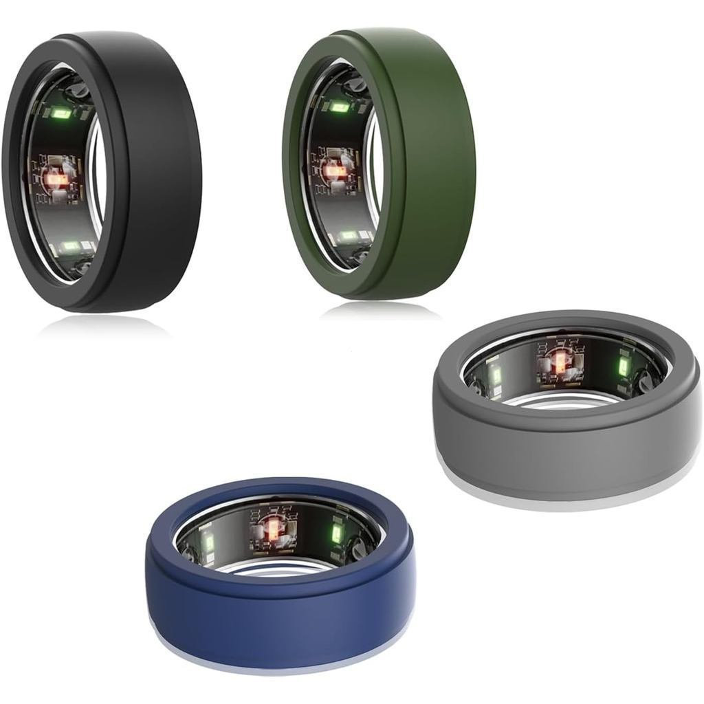 Bộ 4 Cái Thích Hợp Cho Vỏ Bảo Vệ OURA Ring 4, Thích Hợp Cho Size S (6 / 7 / 8 / 9) -Trọng Lượng Nhẹ 