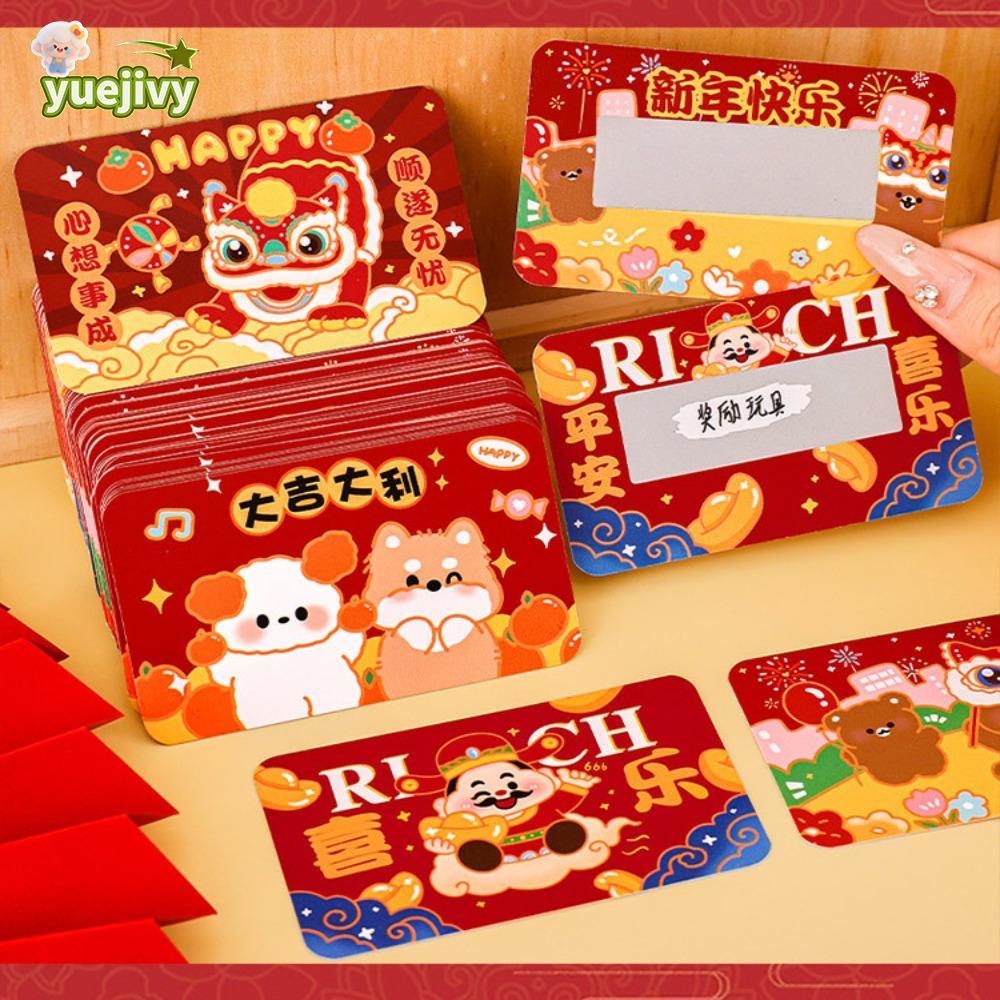 YUEJI Tay Trầy Xước, Handmade 2025 Năm Wish Scratch Card, Art Wax DIY Gift Easy to Demold Reward Scr