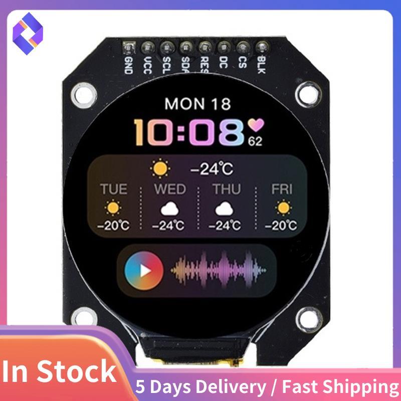 Mô-đun hiển thị LCD TFT 1,28 Inch Vòng RGB GC9A01 Trình điều khiển 4 dây Giao diện SPI 240x240