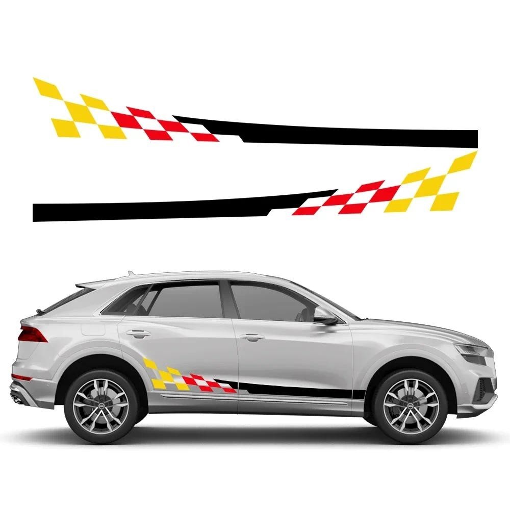 Miếng Dán Cửa Xe Vinyl Đề Can Kiểu Đức Phụ Kiện Tự Động Cho Xe Audi Q8 SQ8 RS TFSI Quattro E-tron 20