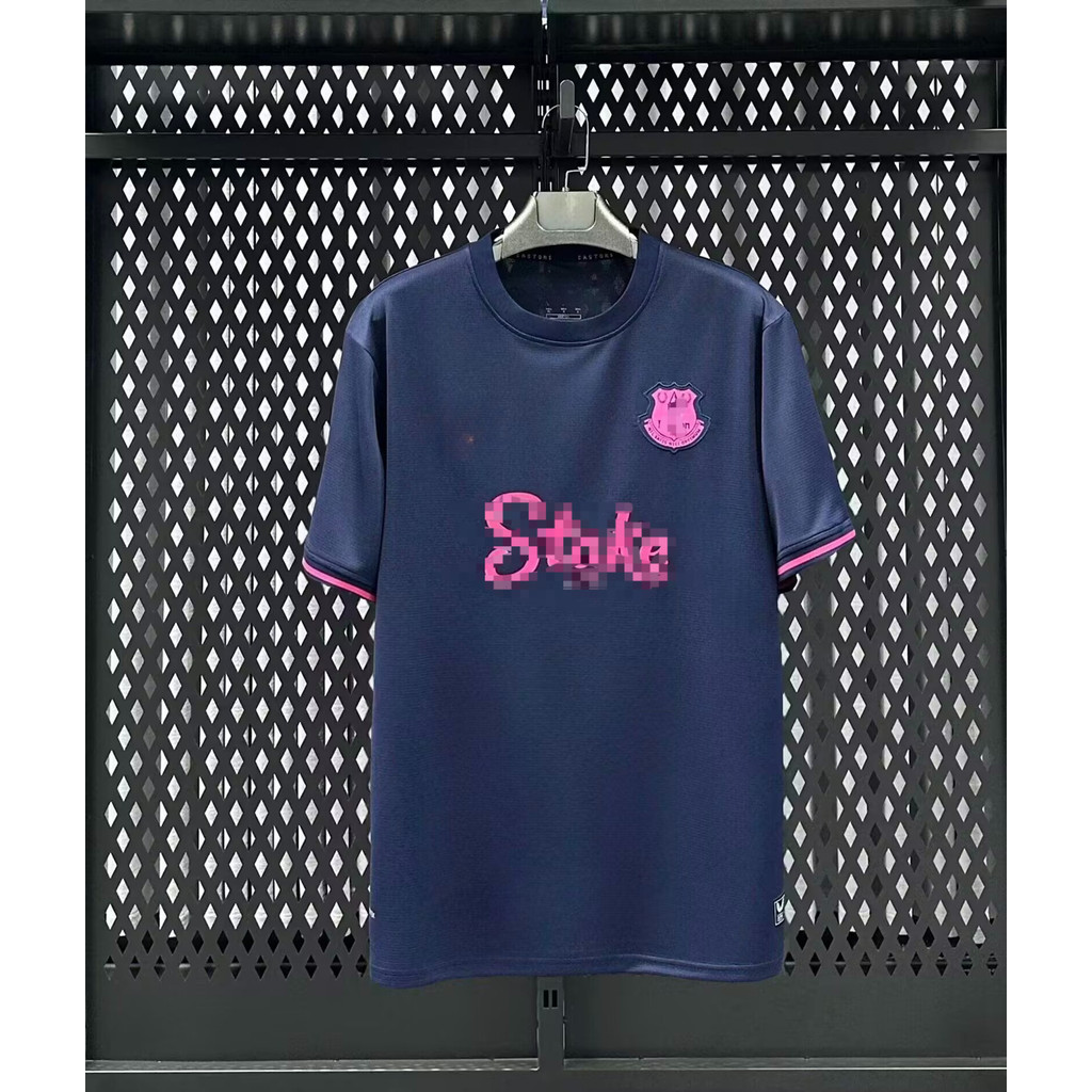 25-26 Everton Triple Blue S-2XL Áo Sơ Mi Thể Thao Nam Áo Sơ Mi Bóng Đá