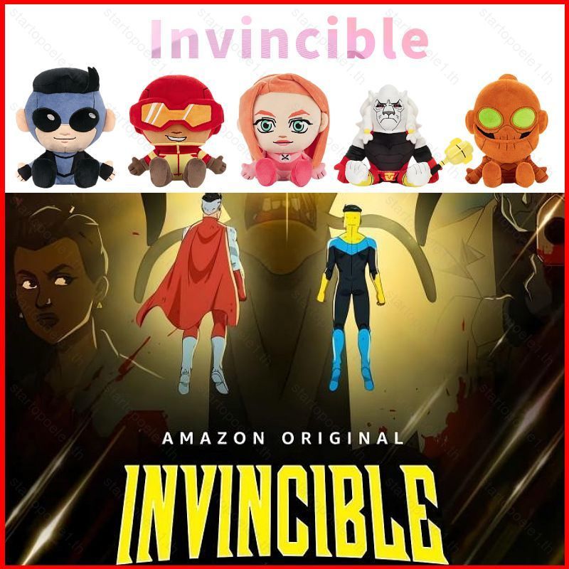 ST1 Bất Khả Chiến Thắng Omni-Man Atom Eve Battle Beast Plushie Hoạt Hình Ngoại Vi Sang Trọng Đồng Hà