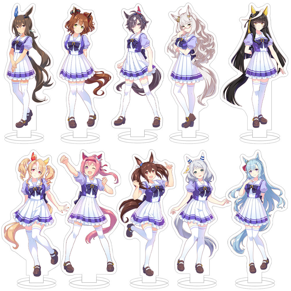 Pretty Derby mobile TV game character Tokai Teio Oguri Cap Mejiro McQueen Grass Wonder Anime girl Ac