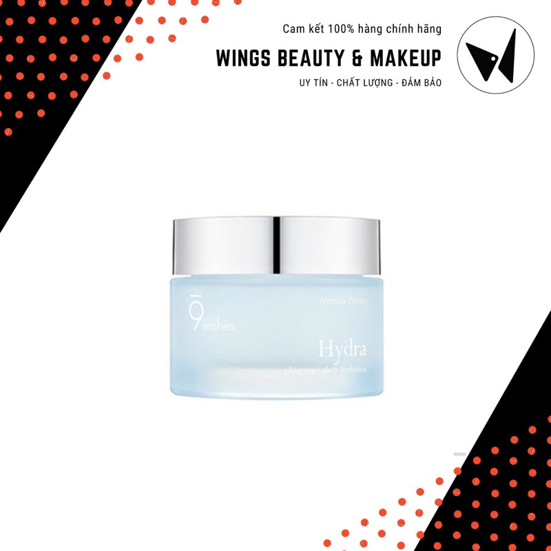 9WISHES - Kem dưỡng da 9Wishes Hydra Ampule Cream 50ml [auth]