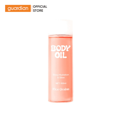 Dầu Dưỡng Thể Dưỡng Ẩm Tăng Cường Dưỡng Sáng Da Five Grains Body Oil 100ml | Guardian Việt Nam