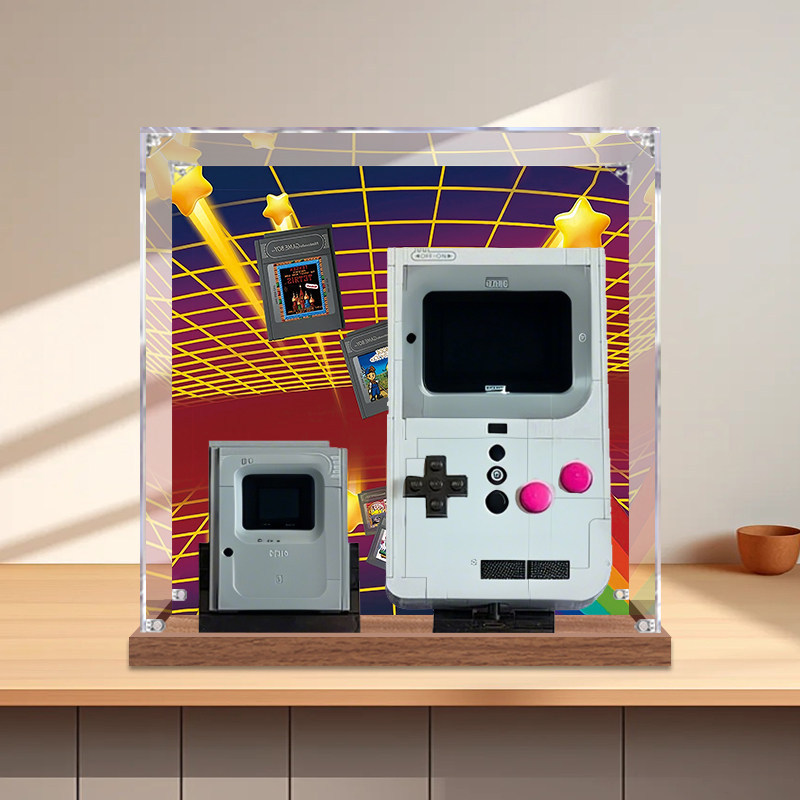 [Hộp trưng bày mô hình] Hộp trưng bày Acrylic chơi Game Nintendo Mario Thích hợp cho hộp lưu trữ chố