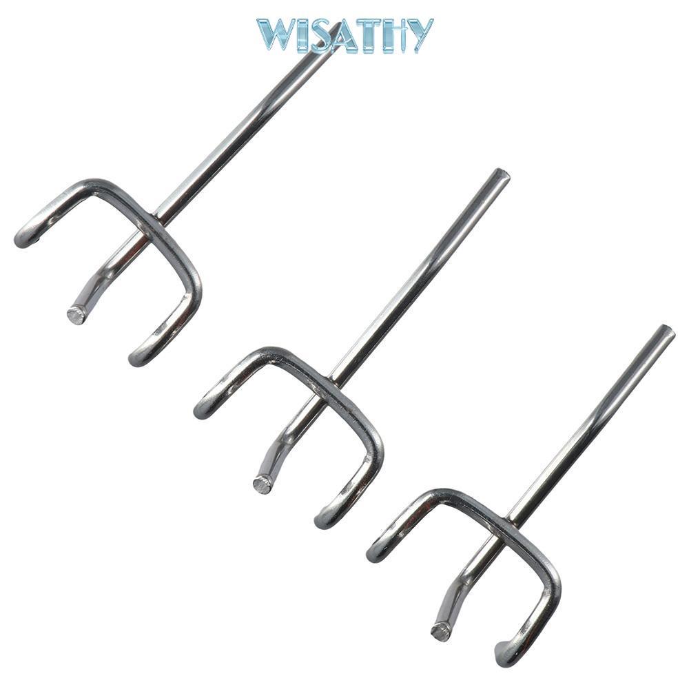 WISATHY Móc treo bảng WISHY, Móc trưng bày màu bạc, Giá đựng đồ