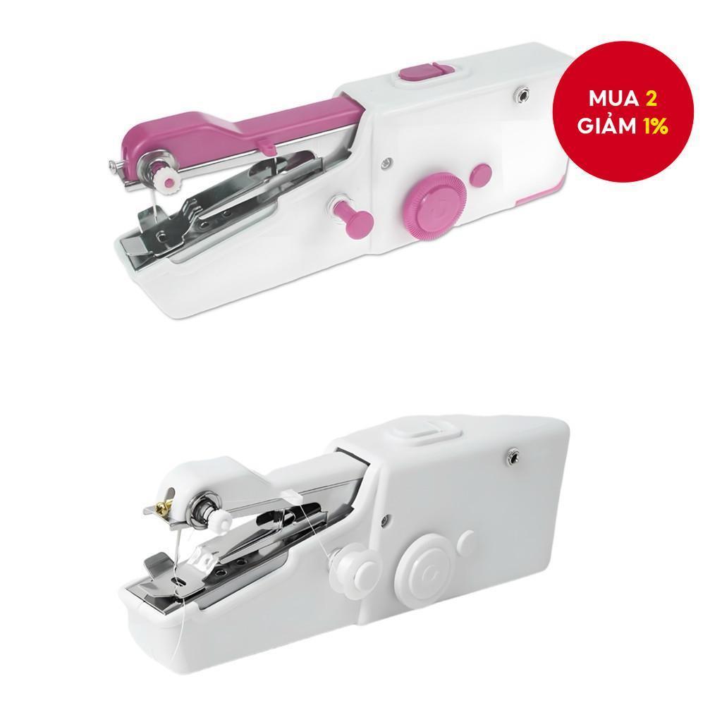 Máy May Điện Cầm Tay Đa Năng Di Động Mini Đơn Giản Tay Phụ Kiện May Nhỏ