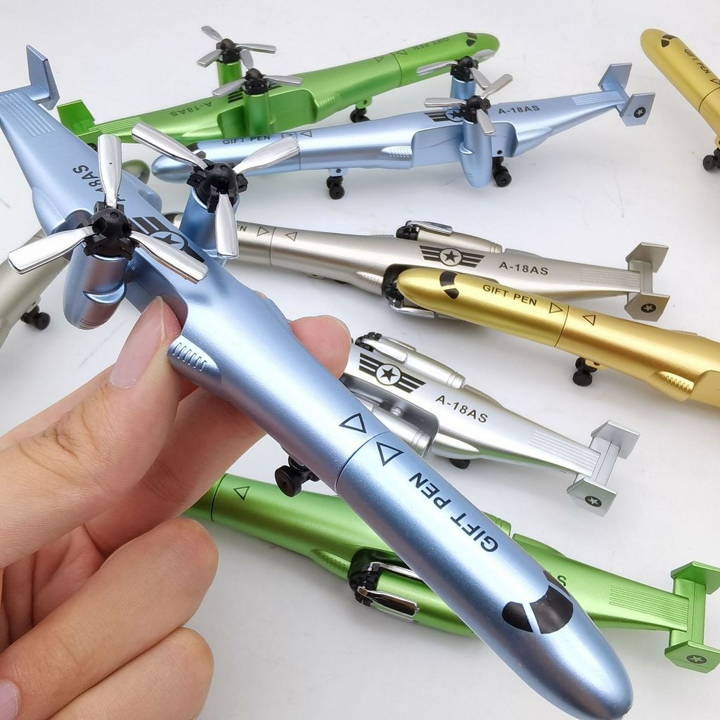 Sáng Tạo Mới Đặc Biệt Chiến Tranh Máy Bay Bút Gel Sinh Viên Máy Bay Trực Thăng Bút Máy Bay Trẻ Em Bi