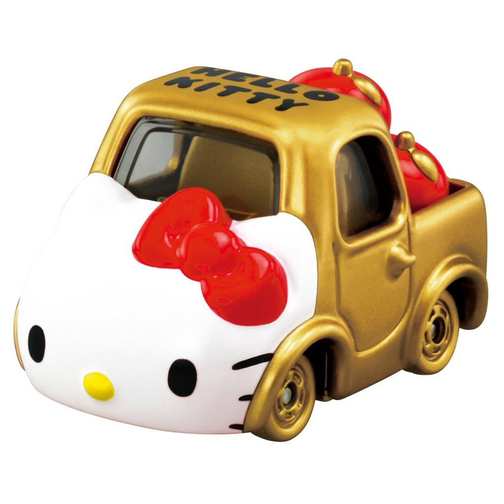 Takara Tomy Tomica Dream Tomica SP Hello Kitty 50周年記念 Hello Kitty (Vàng) xe đồ chơi cho trẻ từ 3 tuổ