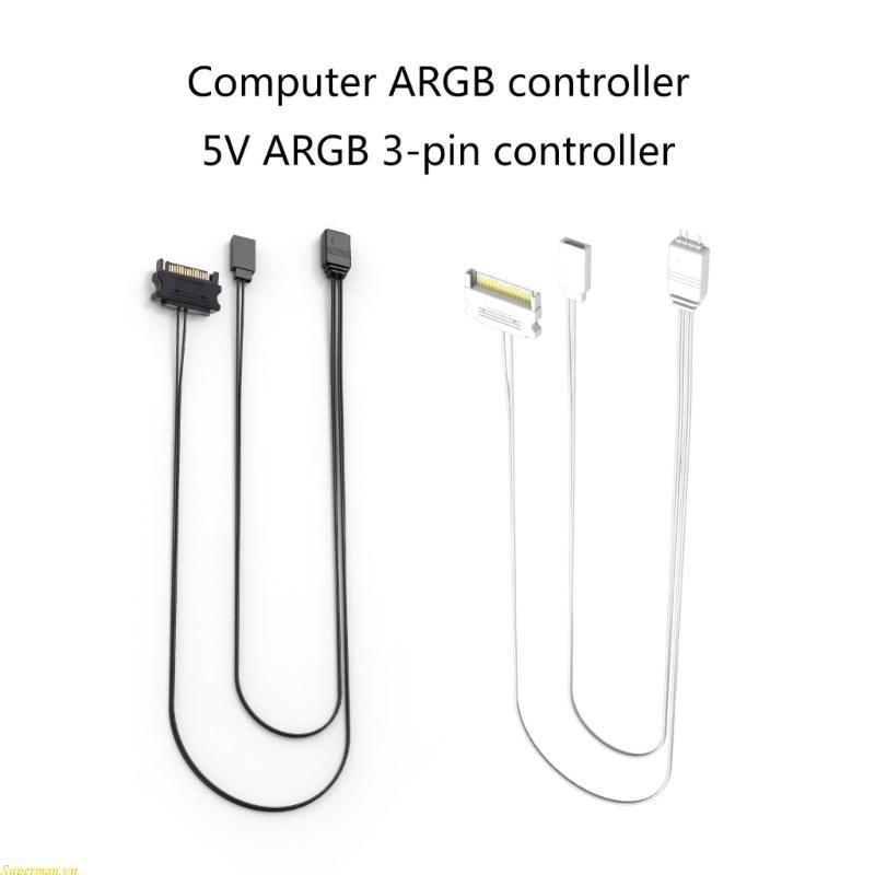 Cáp nối dài chuyển HUB 5V 3Pin ARGB SYNC tốt nhất Bo mạch chủ ARGB SYNC Bộ chia